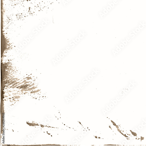 Fényképezés Edge Frame of Scattered Splotches Texture