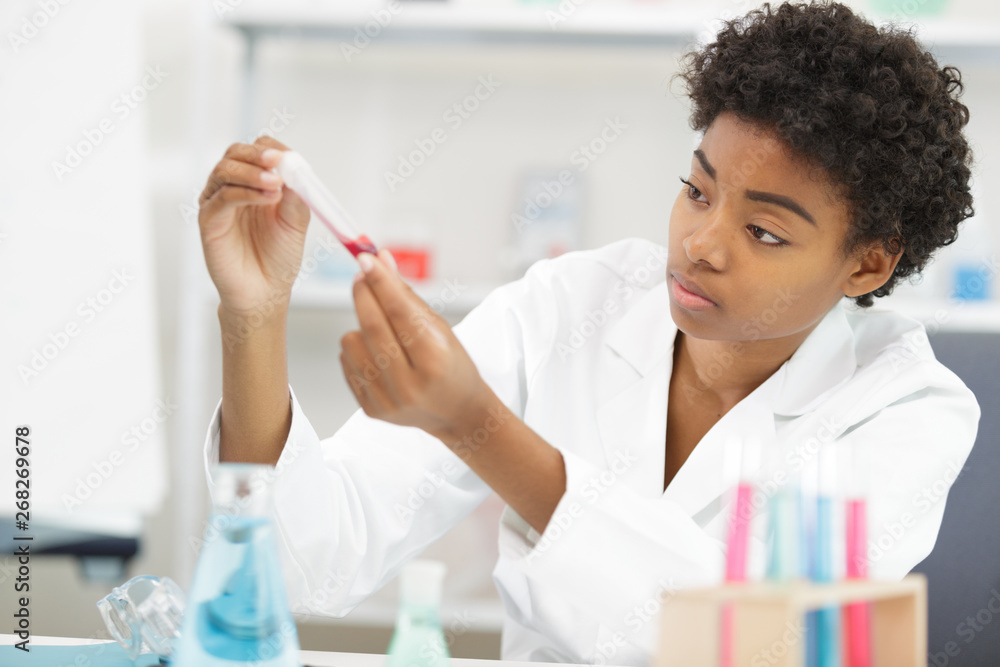 female laboratory technician in medical laboratory female laboratory technician in medical laboratory