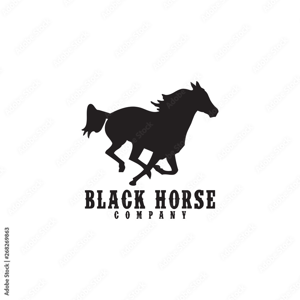 Horse logo inspiration design template Horse logo inspiration design template