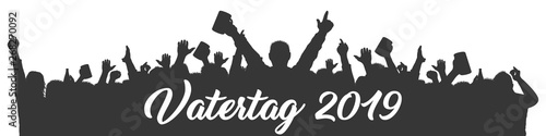 Illustration - Silhouette - Vatertag 2019