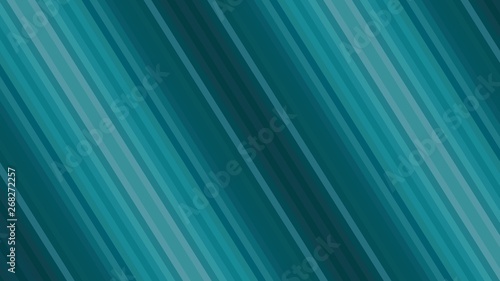 diagonal stripes with teal  teal green and very dark blue color from top left to bottom right