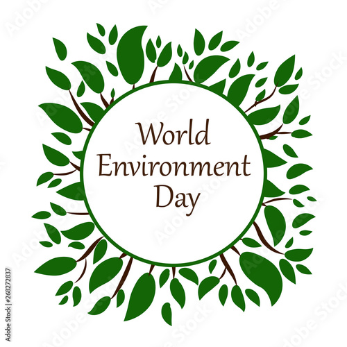 World Environment Day conVector illustration