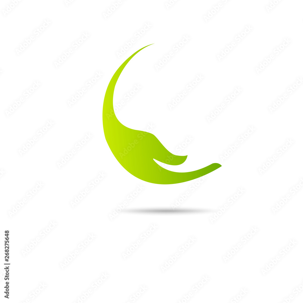 Sprout in a hand sign protection. Sprout in a hand sign protection.