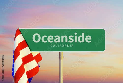 Canvas Print Oceanside – California