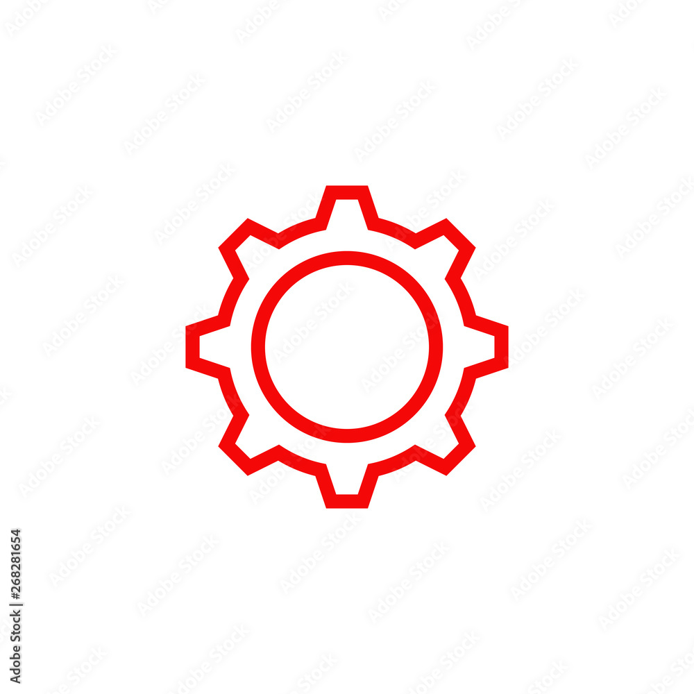 Gear machine icon logo design vector template Gear machine icon logo design vector template