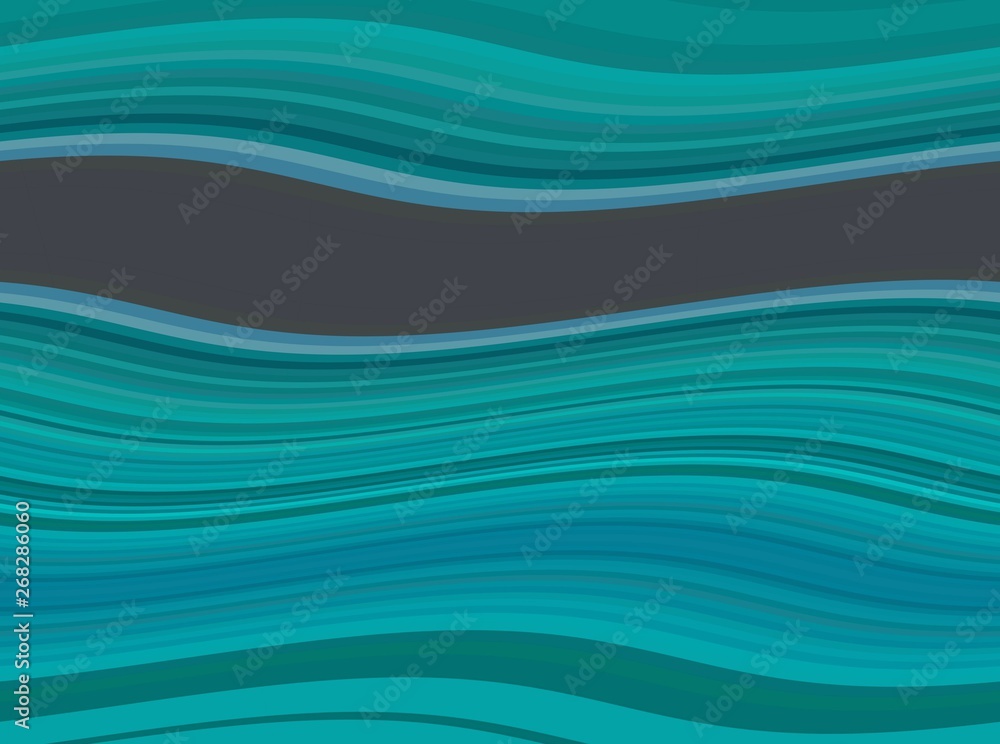 waves background with dark cyan, dark slate gray and blue chill color. waves backdrop can be used for wallpaper, presentation, graphic illustration or texture