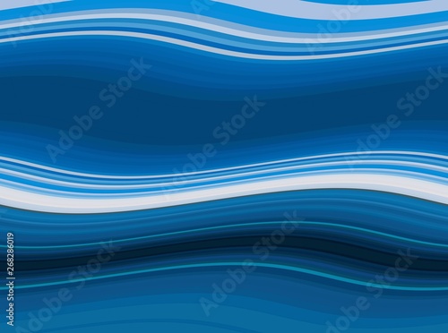 abstract waves background with teal, light steel blue and dodger blue color. waves can be used for wallpaper, presentation, graphic illustration or texture