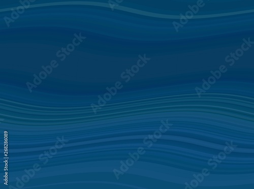 midnight blue, teal green and teal blue colored abstract waves texture can be used for graphic illustration, wallpaper, poster or cards