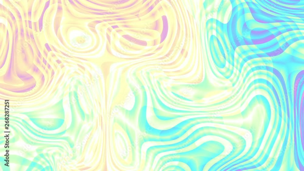 Moving random wavy texture. Psychedelic animated background. Transform abstract curved shapes. Looping footage. Moving random wavy texture. Psychedelic animated background. Transform abstract curved shapes. Looping footage.