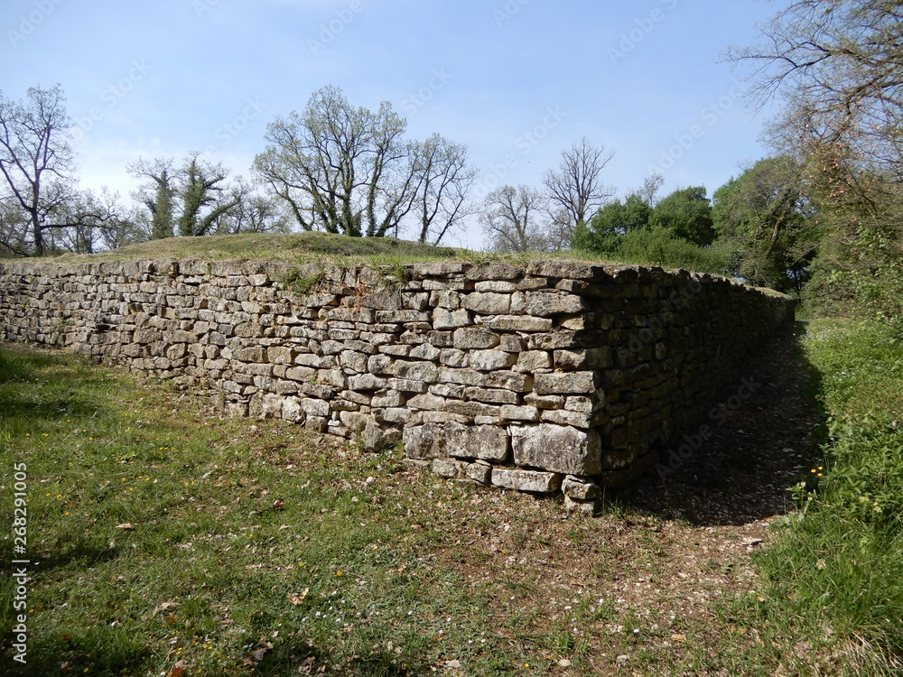 Tumulus de Bougon, Deux-Sèvres, Poitou, France