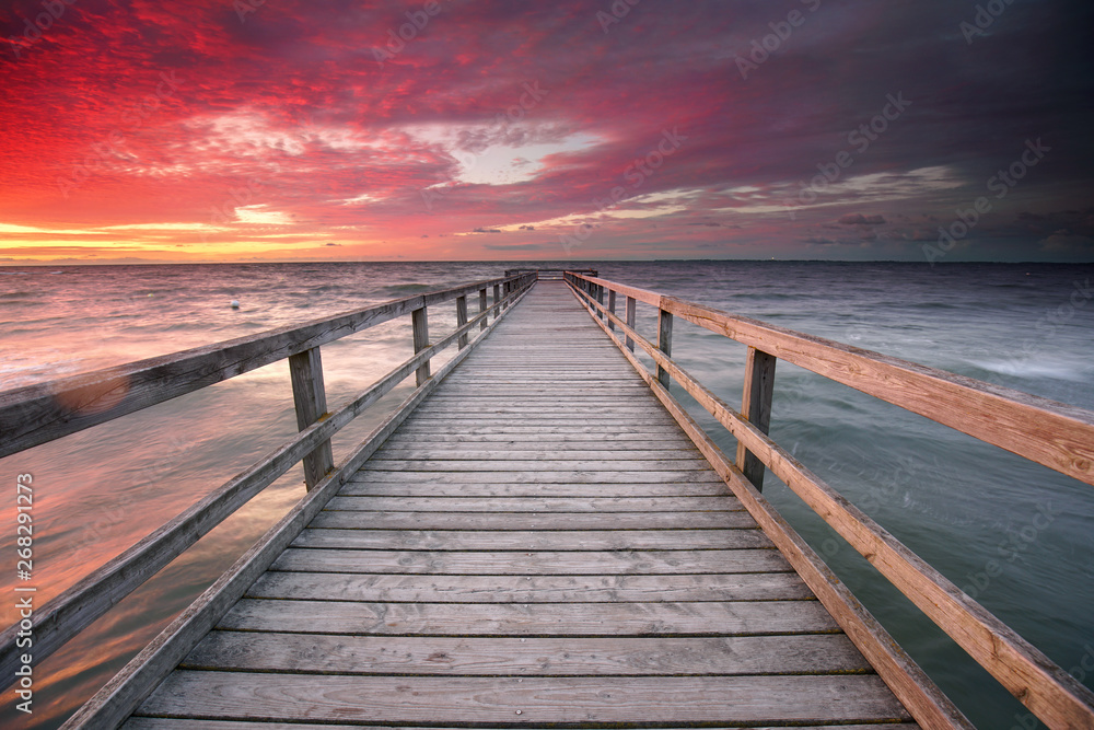 Obraz premium Urlaubsgrüße vom Strand