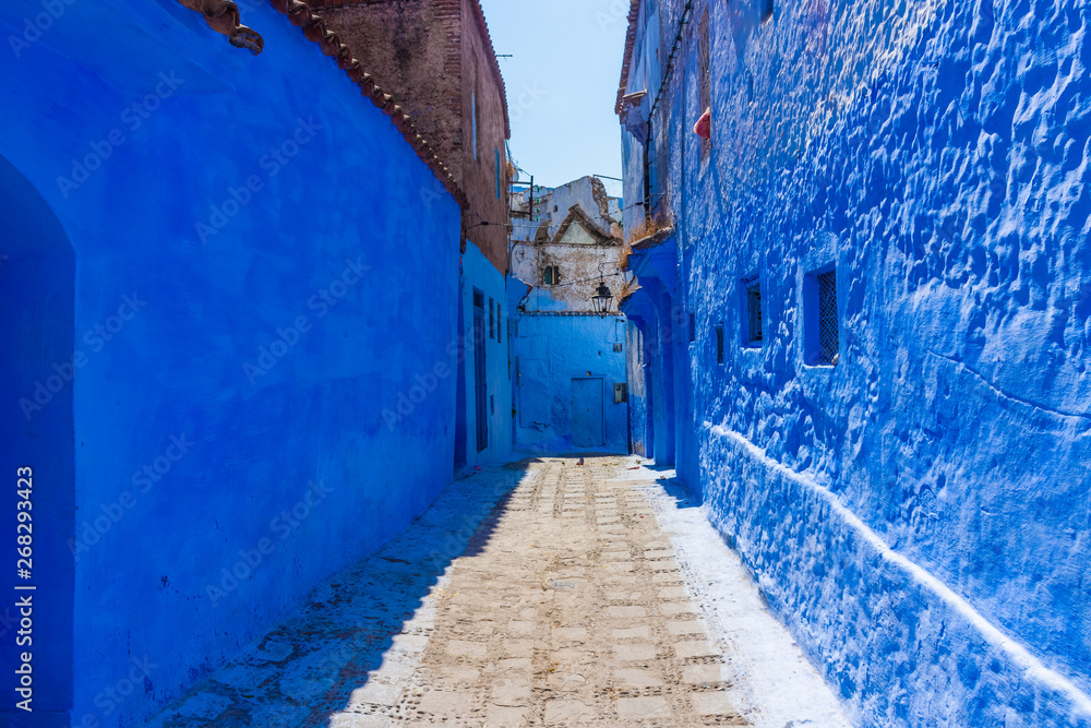 Blue streets of chefchaouen, Morocco