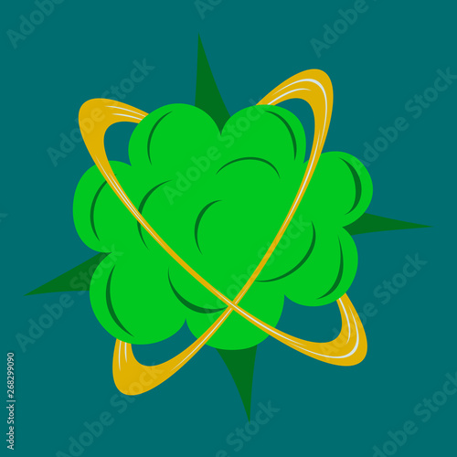 Comic speech bubbles set with emotions and text