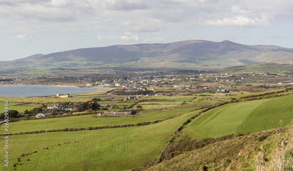 View of Irish countryside