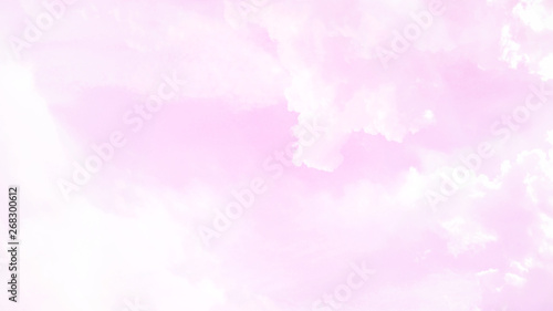 Abstract blurred beautiful soft cloud background with a pastel multicolored gradient with bokeh concept for wedding card design or presentation