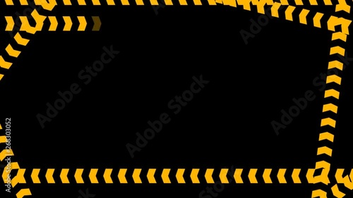 Wallpaper Mural Yellow fencing tape on a transparent background Torontodigital.ca