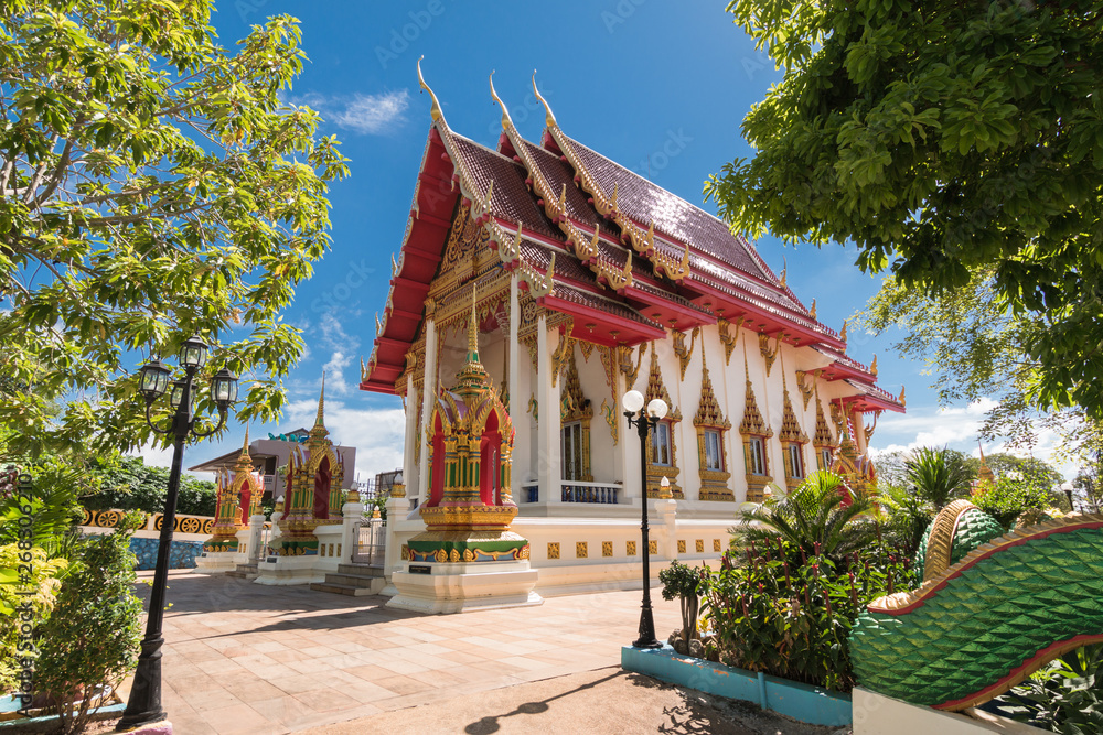 Phuket, Thailand, Buddhist Temple Wat Karon