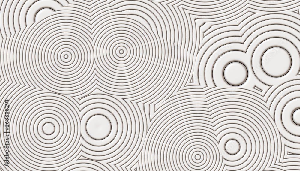 white futuristic modern circles white futuristic modern circles