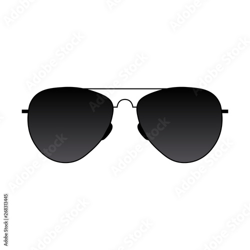 Sun glasses icon. Vector eps10