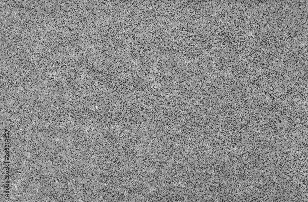 Fototapeta premium Old grungy canvas pattern with dirty spots in black and white.