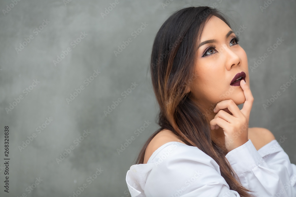sexy women in white shirt