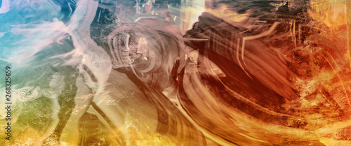 malerei texturen querformat banner verlauf