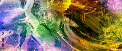 malerei texturen querformat banner verlauf