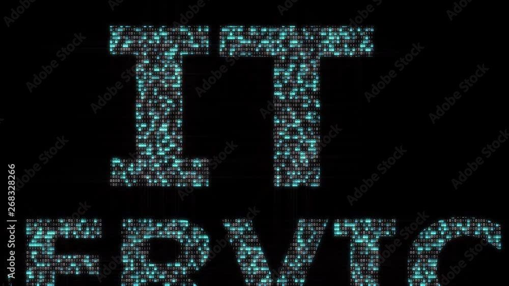 IT service, text from a single code, computational operation, zeros and ones.Data Center IT Engineer Holds Laptop and Works on the Neural Network AI Project. IT service, text from a single code, computational operation, zeros and ones.Data Center IT Engineer Holds Laptop and Works on the Neural Network AI Project.