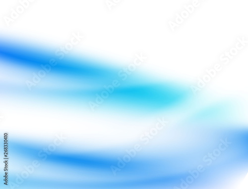 Soft blue wave background illustration