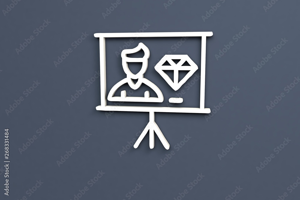 light color Illustration of Professional Assessment on grey background light color Illustration of Professional Assessment on grey background