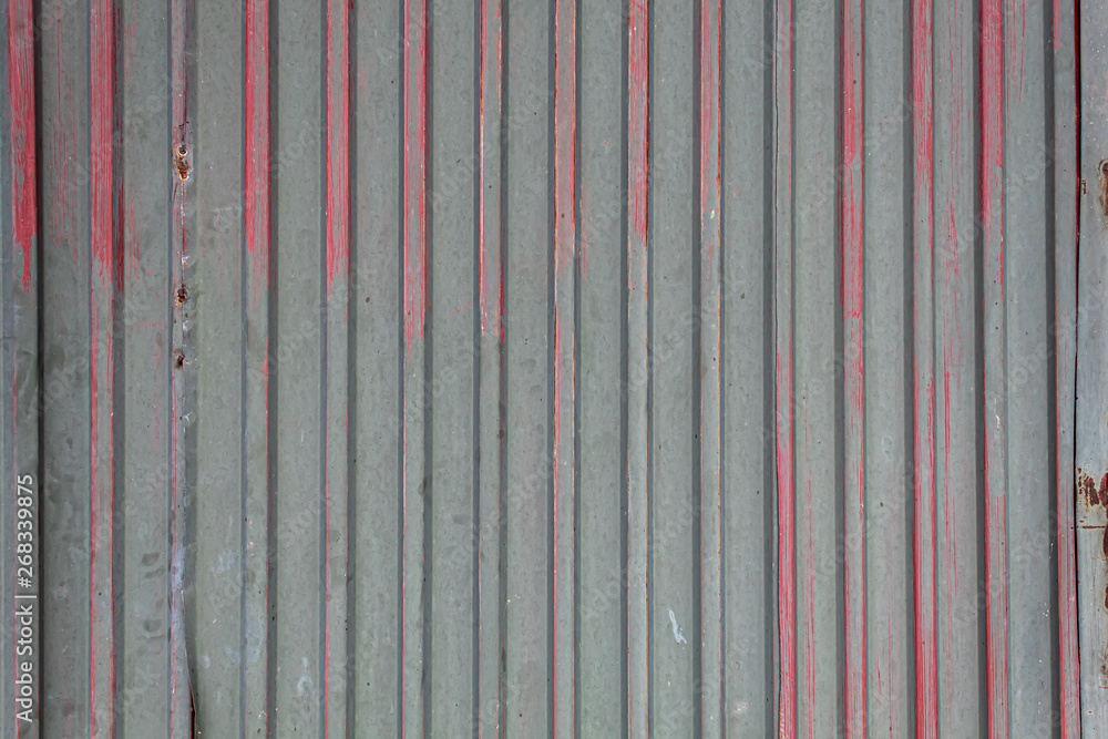 Old Weathered Grayish Stripped Metal Panels Old Weathered Grayish Stripped Metal Panels