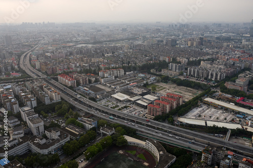 cityscape of the guangzhou china