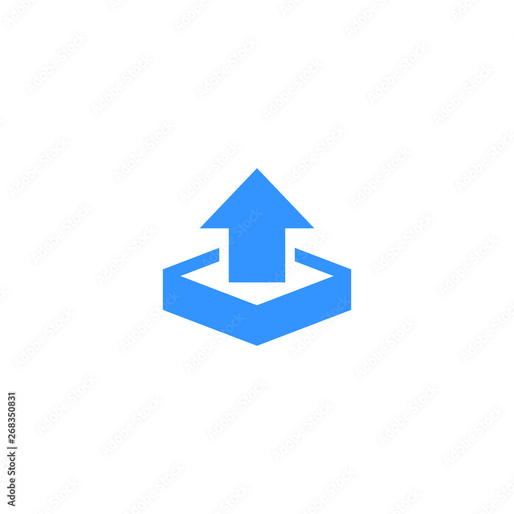Modern Upload Button Icon Modern Upload Button Icon