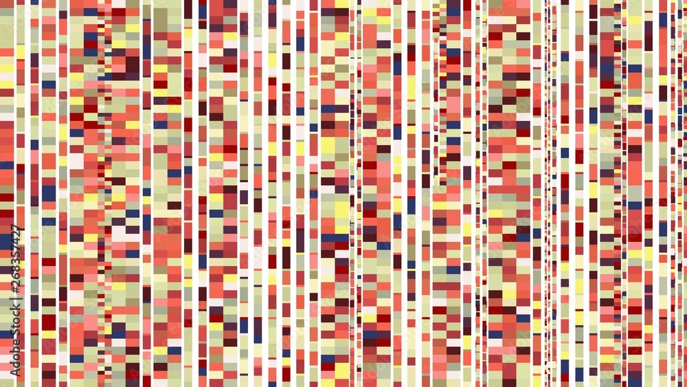 Fototapeta premium abstract background with pale golden rod, old mauve and burly wood color squares. seamless pattern for card, wrapping paper, wallpaper, poster, textile fabric or garment