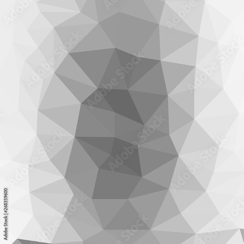 gray background of hexagons. modern layout for advertising. eps 10