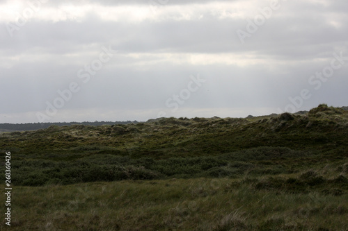 landscape with clouds at Terschelling