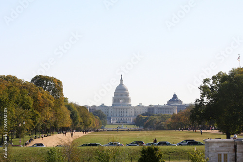 Capitol and mall in Washington DC