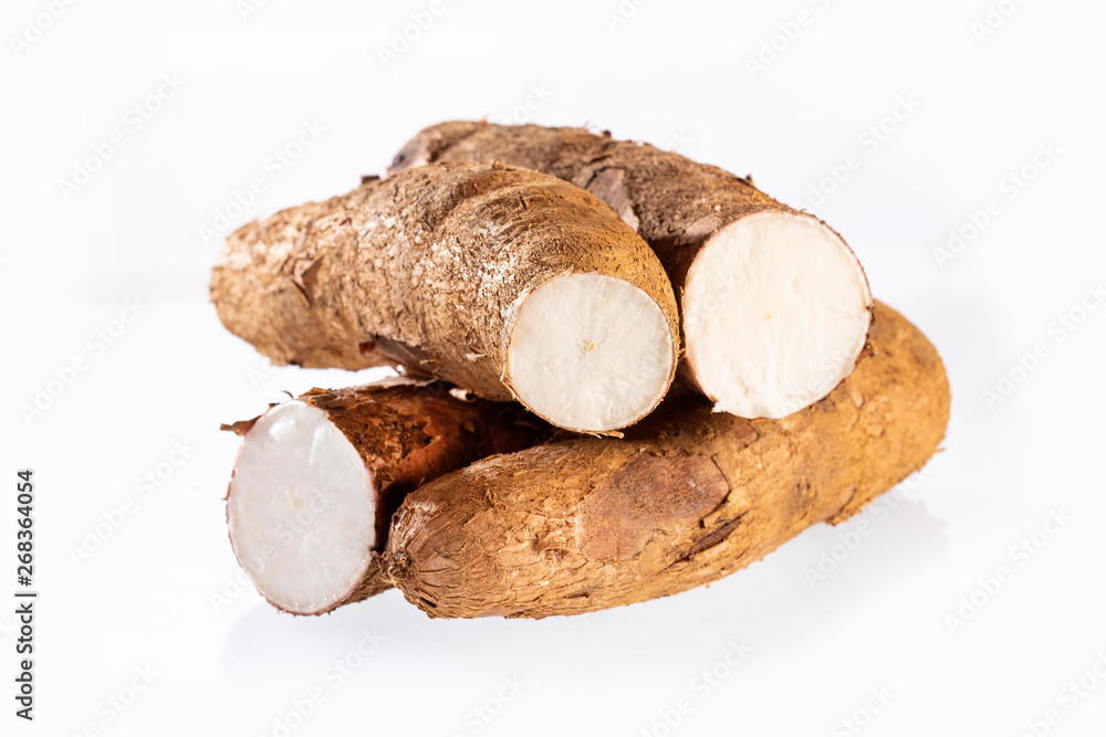 Manihot esculenta (cassava, yuca, manioc, mandioca, Brazilian arrowroot) Manihot esculenta (cassava, yuca, manioc, mandioca, Brazilian arrowroot)