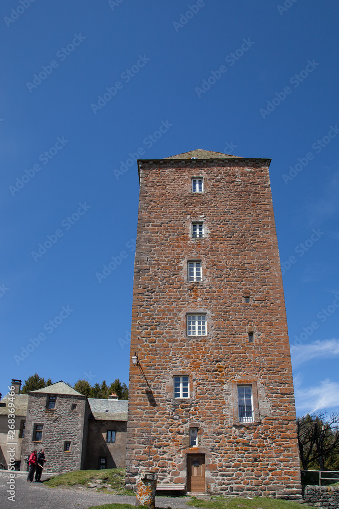 Au pied de la domerie à Aubrac (Aveyron) Au pied de la domerie à Aubrac (Aveyron)