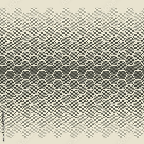 Degrade illusion with strip...