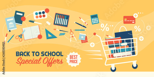 Back to school shopping discounts