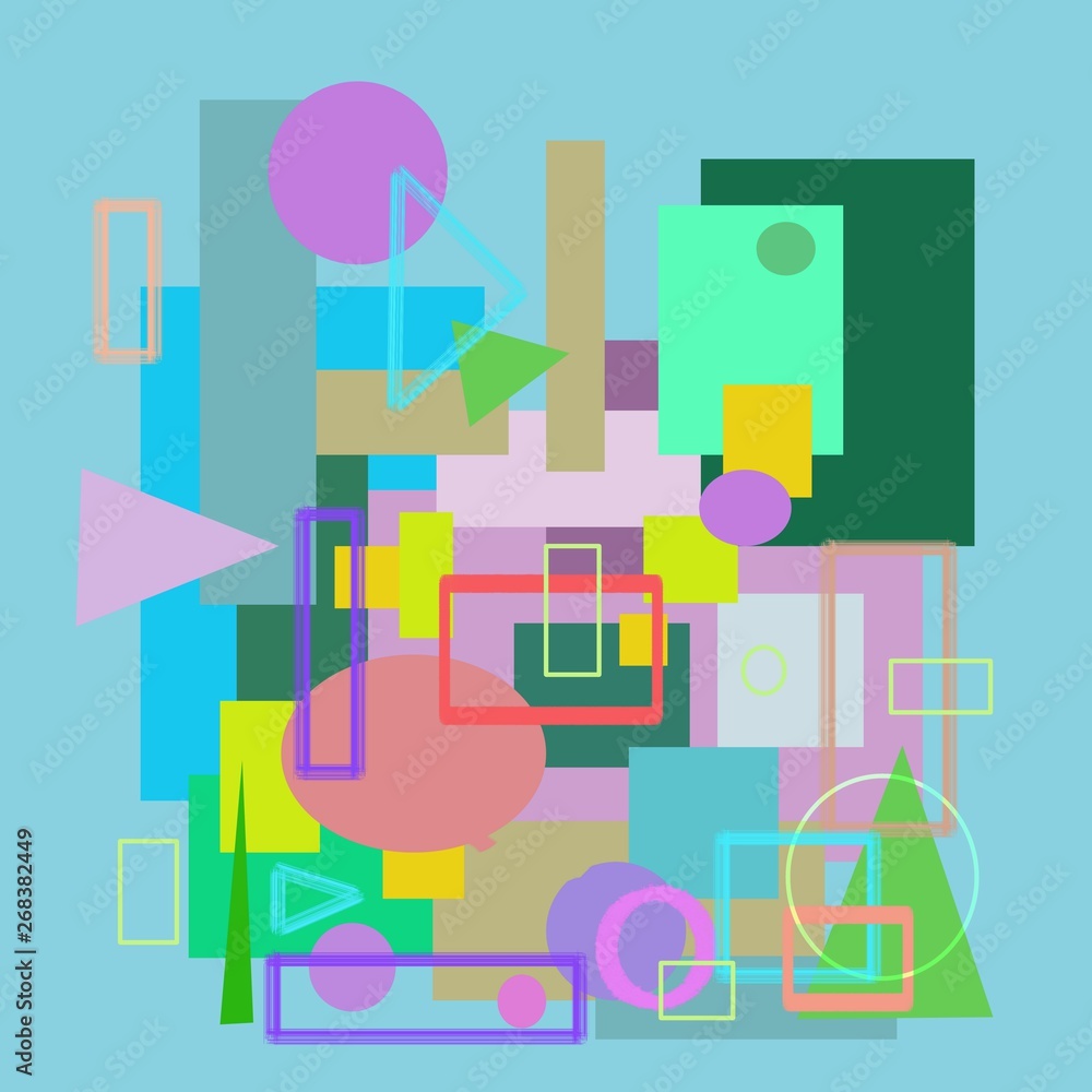 geometrical figure different shapes and colors geometrical figure different shapes and colors
