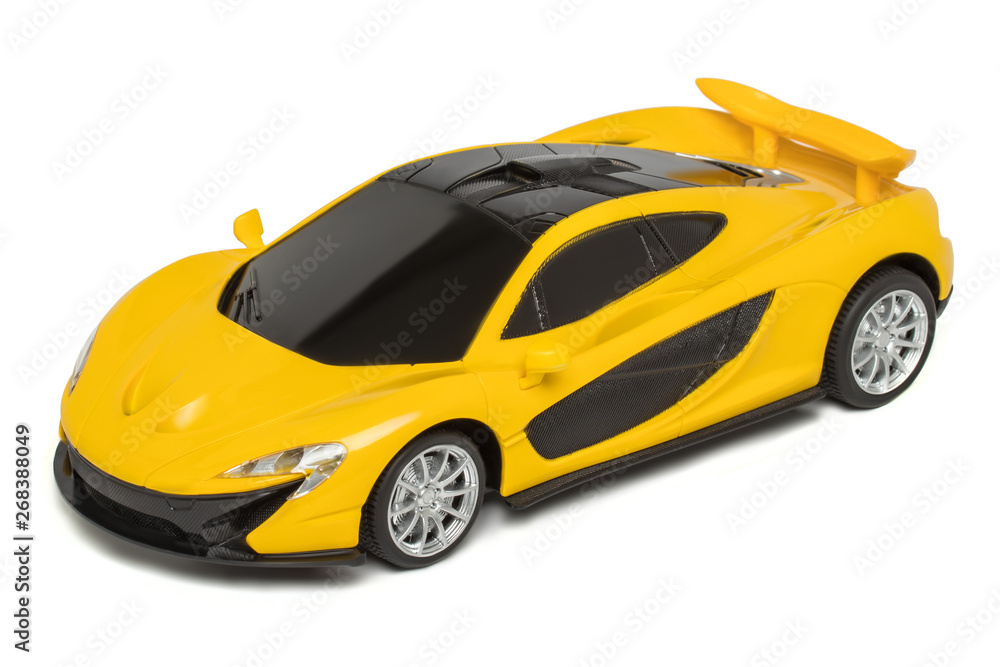 Toy Yellow Sports Car