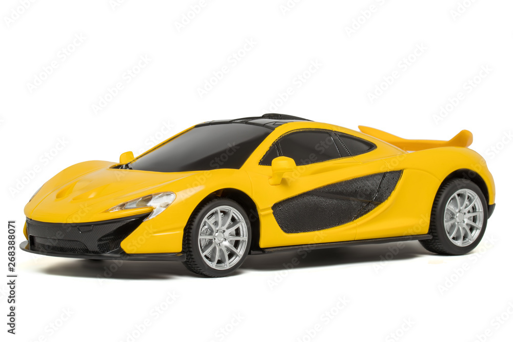 Toy Yellow Sports Car