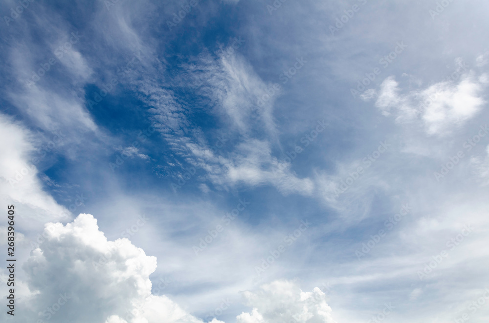Fototapeta premium blue sky with clouds