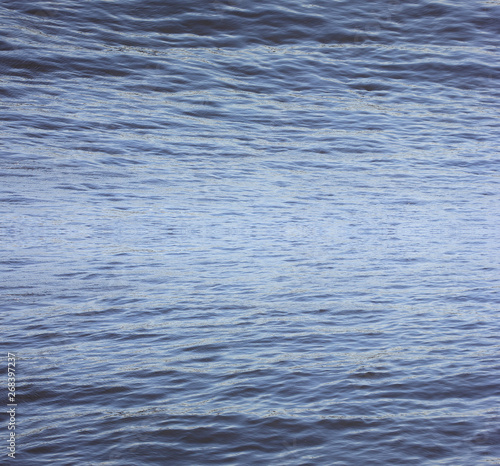 Water surface abstract gradient blue background 