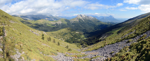 Staggering Sestrales Track in beautiful Parque Nacional de Ordesa y Monte Perdido, Pyrenees, Spain, Europe