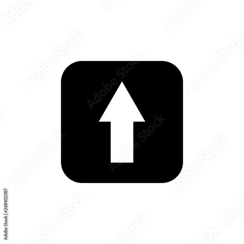 Arrow icon vector. Arrow symbol. navigation icon vector