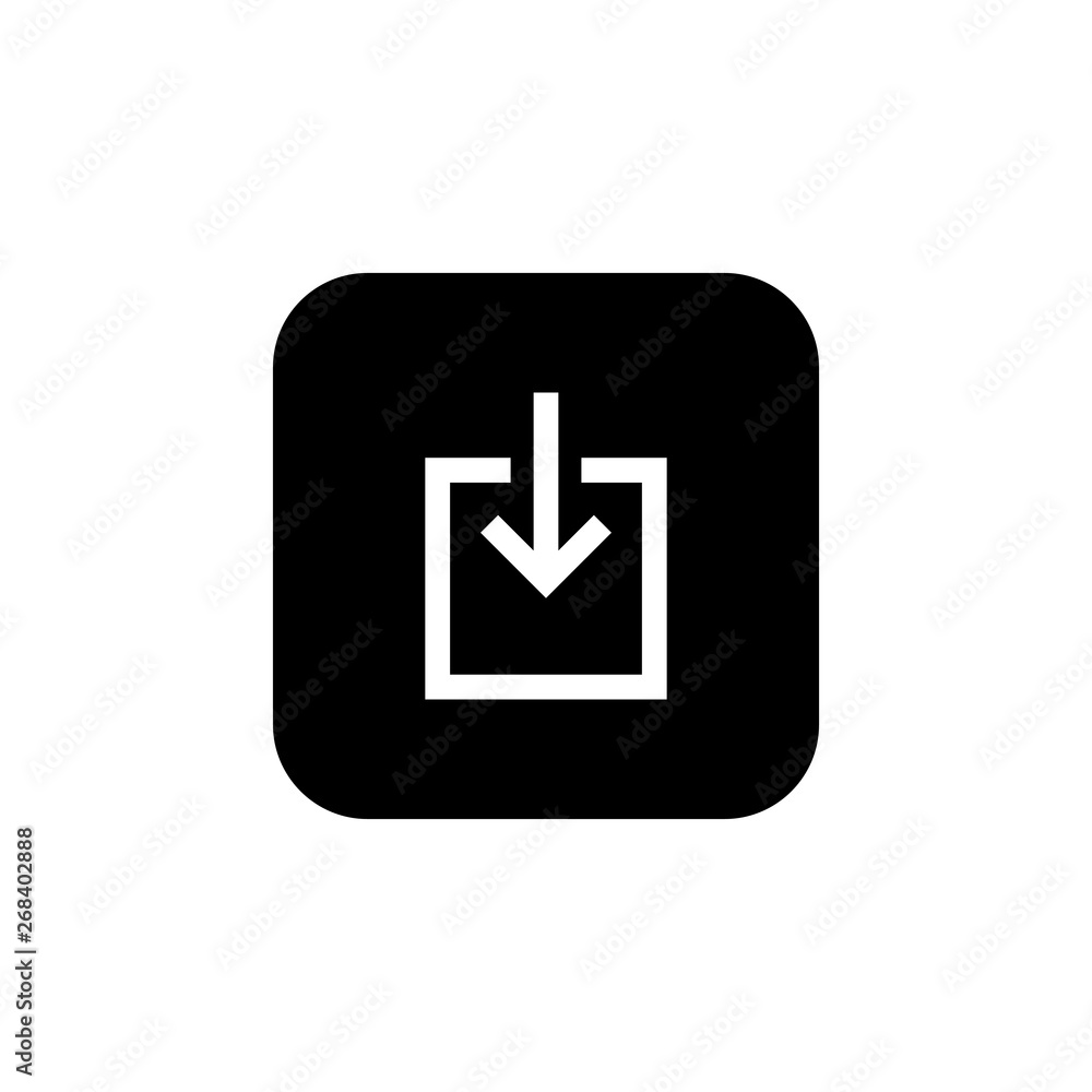Download icon vector. Downloading vector icon Download icon vector. Downloading vector icon