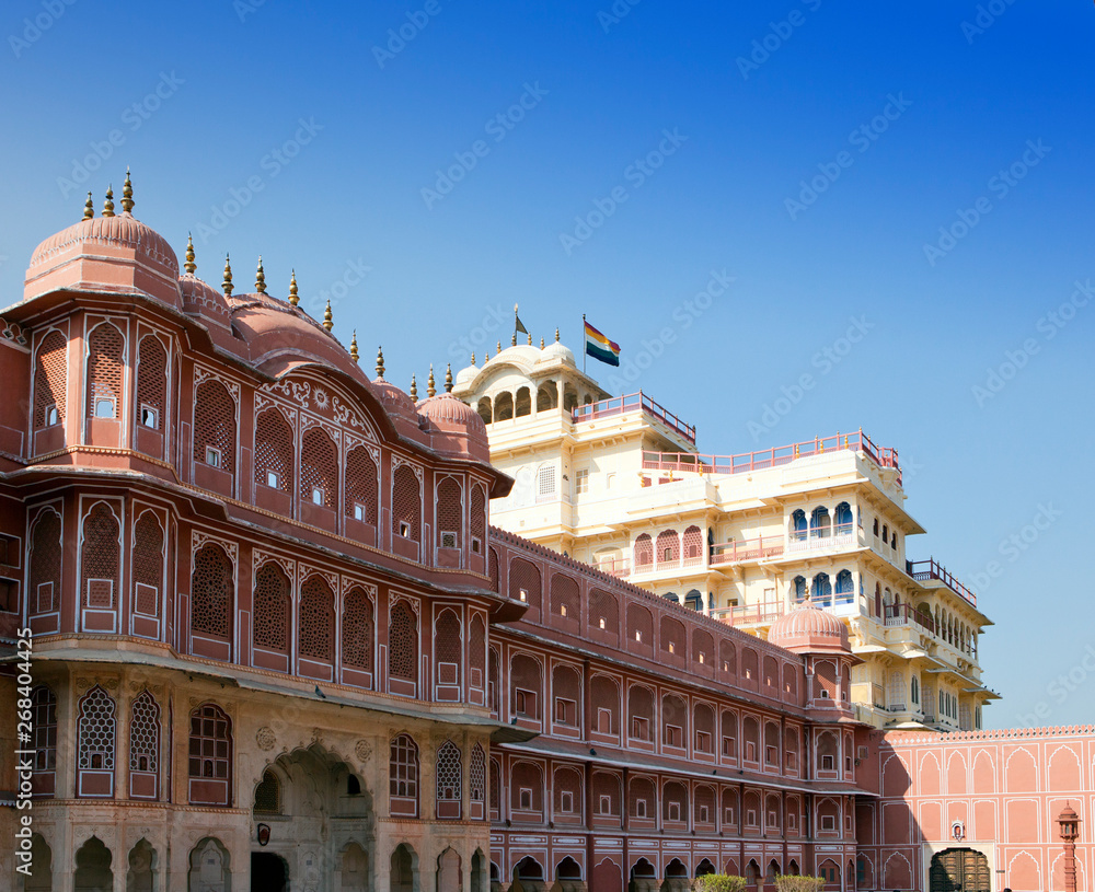 India. Jaipur. City Palace- Palace of the maharaja...